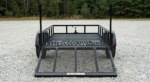 6x10 Open Utility Trailer - Mesh Gate - CARGOTRAILER - Image 4