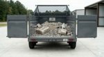 7x14 Heavy Duty Commercial Dump Trailer - 14k GVWR Gray - CARGOTRAILER - Image 5