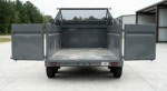 7x14 Heavy Duty Commercial Dump Trailer - 14k GVWR Gray - CARGOTRAILER - Image 4