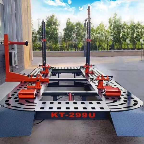 KATOOL 22 FEET 3 TOWERS AUTO BODY FRAME MACHINE WITH CLAMPS HOOKS TOOLS CART