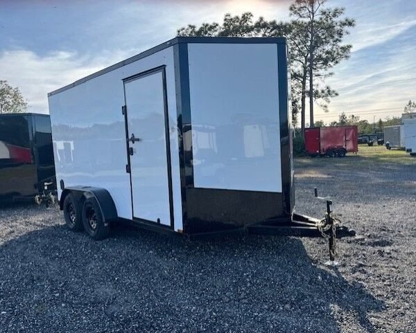 2026 Spartan 7 x 14 Enclosed Cargo Trailer 7k GVWR