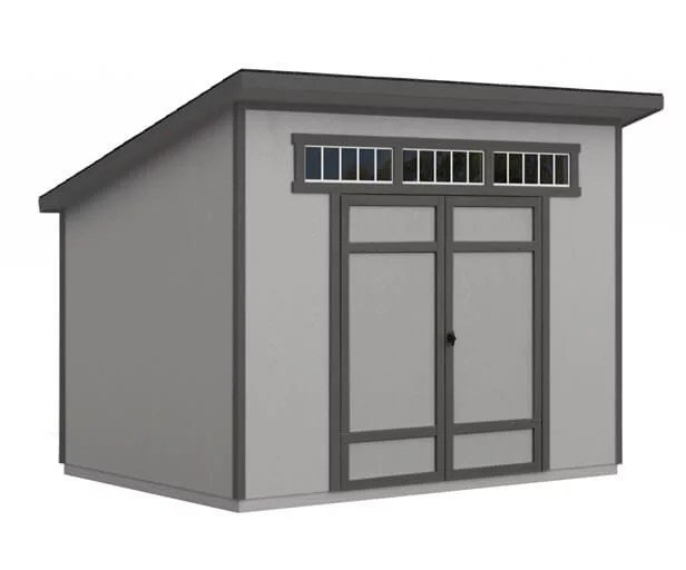 Professionally Installed 10 x 8 Modern Office Shed - Image 13