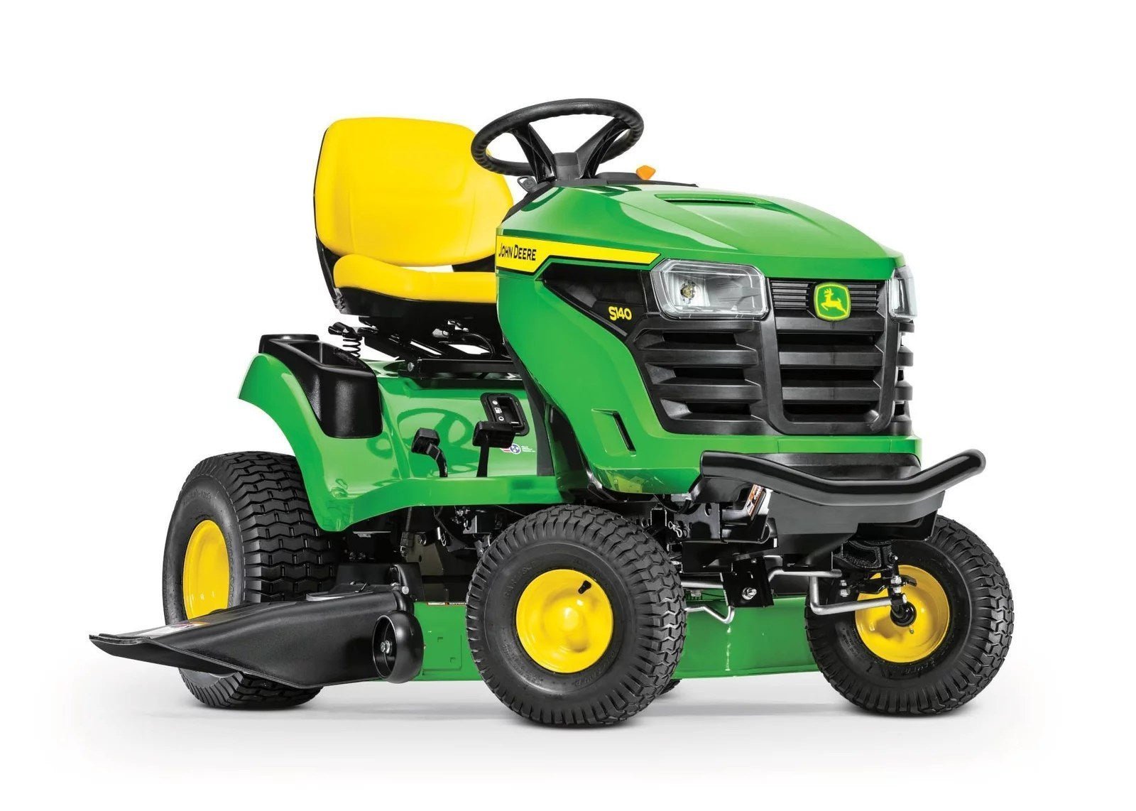1_96e63d03-3504-4844-b66e-7b463c9341ea-1.jpg John Deere S140 48 in. 22 HP V-Twin GAS Hydrostatic Riding Lawn Tractor - Image 1