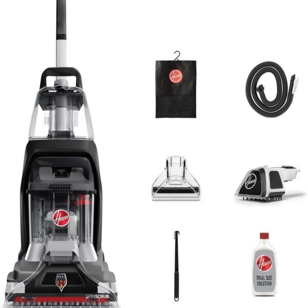 Hoover PowerScrub Deluxe Carpet Cleaner for Carpet & Upholstery with Tools