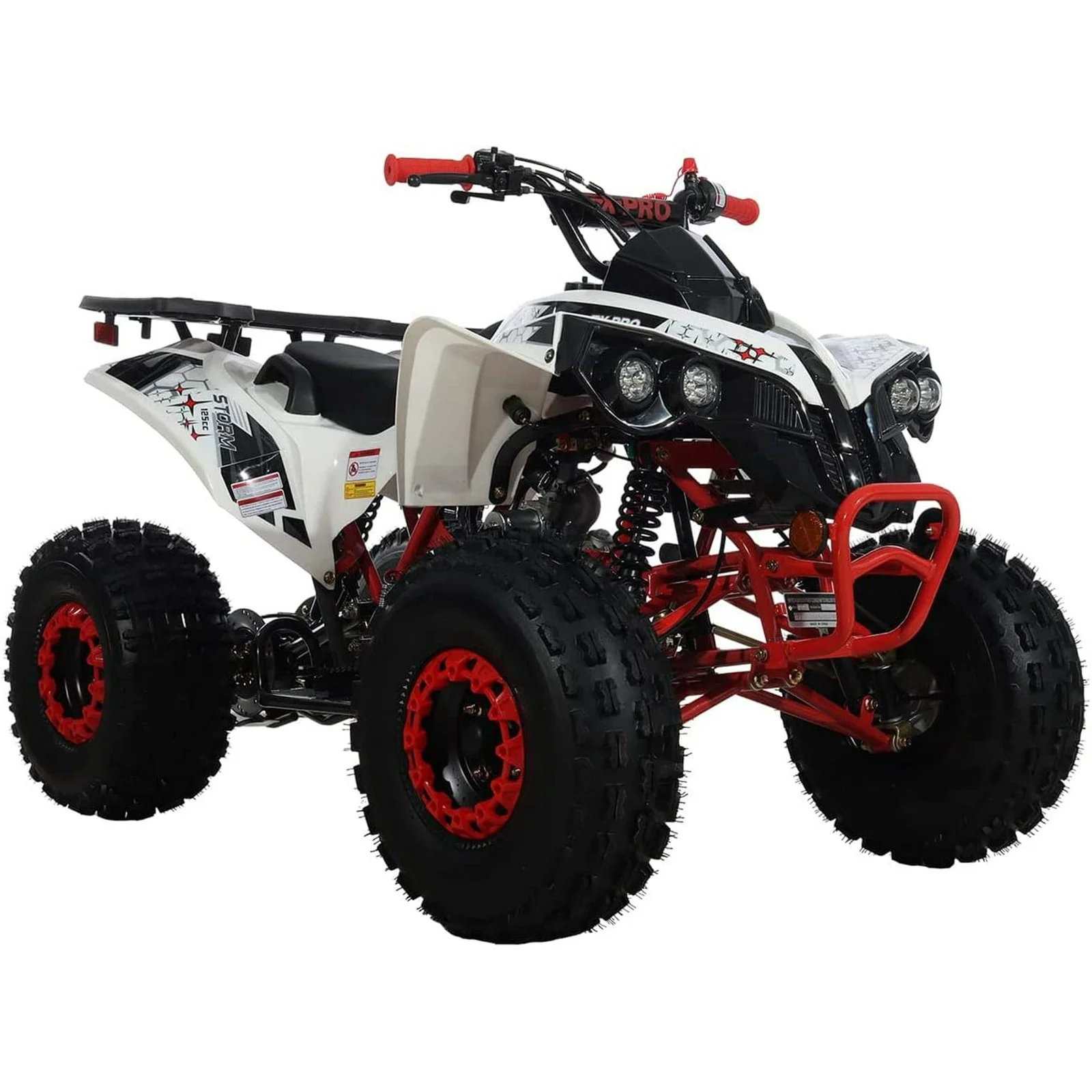 808-1.webp X-Pro 125cc ATV with Reverse Electric Start Luggage Rack LED Headlight - Image 1