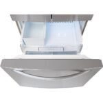LG LFDS22520S 22 Cu. Ft. Stainless French Door Refrigerator - Image 2