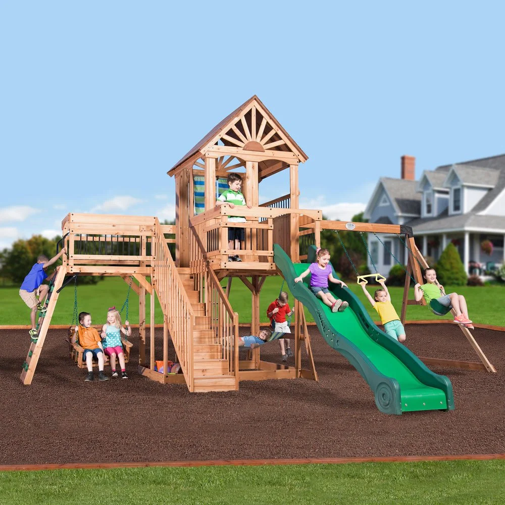 Caribbean-Main.webp Backyard Discovery Caribbean Swing Set - Image 1