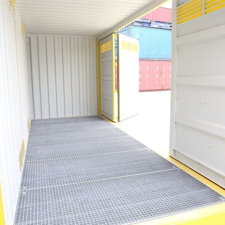 premiershippingcontainers_1618789373_2554912904371883157_4553681639.jpg 20FT new yellow container with open doors - Image 1