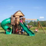 Backyard Discovery Cedar Cove Swing Set - Image 2