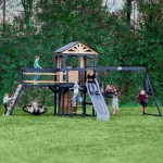 Backyard Discovery Timber Crossing Swing Set