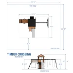 Backyard Discovery Timber Crossing Swing Set - Image 6
