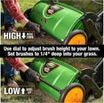 Scotts 26 in. Push Lawn Sweeper LSW70026S, Black/Green - Image 9