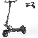 NANROBOT Electric Scooter Adults 50mph Dual Motor Electric Scooter with Suspension 80Miles Range Fast Sports Escooter Folding 10″ Off Road Tires 330LBS Max Load Complies with UL2272 Certification