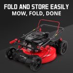PowerSmart 21 in. Gas Push Lawn Mower, 144cc 2-in-1 Side Discharge - Image 8
