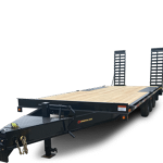 24,000 lb GVWR Deckover Equipment Float Trailer – Heavy-Duty Tandem Dual Axle