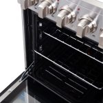 Forno Pallerno 20 in. Freestanding Electric Range, 2.05 cu. ft., 4 Elements, Stainless Steel (Model FFSEL6052-20) - Image 9