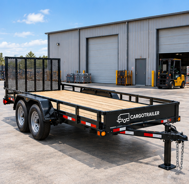 Cargotrailer 7′ x 20′ Goods Trailer