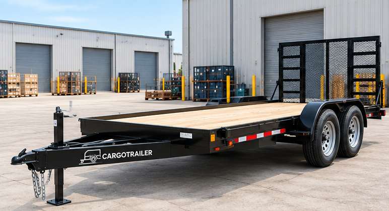 Cargotrailer 6′ x 10′ Flatbed Trailer