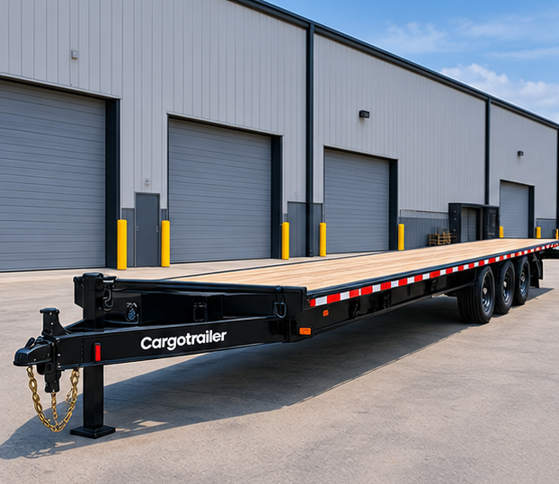 Cargotrailer 8.5′ x 40′ Flatbed Trailer