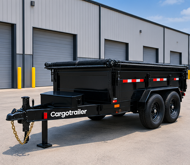 Cargotrailer 5′ x 8′ Tipper Trailer