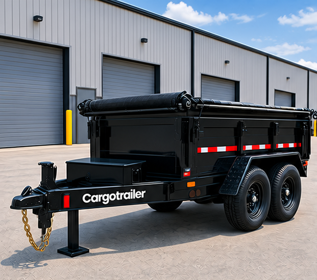 Cargotrailer 8′ x 20′ Tipper Trailer