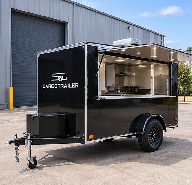 Cargotrailer 6 x 8 catering trailer