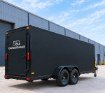 Cargotrailer 8.5′ x 32′ Catering Trailer – Tandem Axle, Stainless Kitchen, Serving Window - Image 2