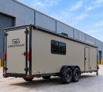 Cargotrailer 30 ft x 45 ft Camping Trailer – Tandem Axle, Full Kitchen, Rear Bed - Image 2